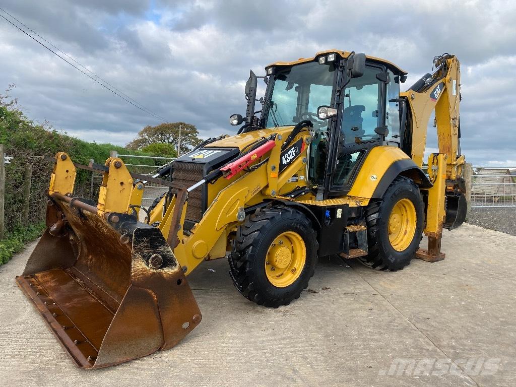 CAT 432 F لوادر ذات جرافات عكسية