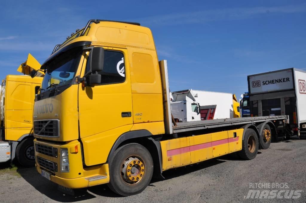 Volvo FH480 6X2 شاحنات مسطحة/مفصلية الجوانب