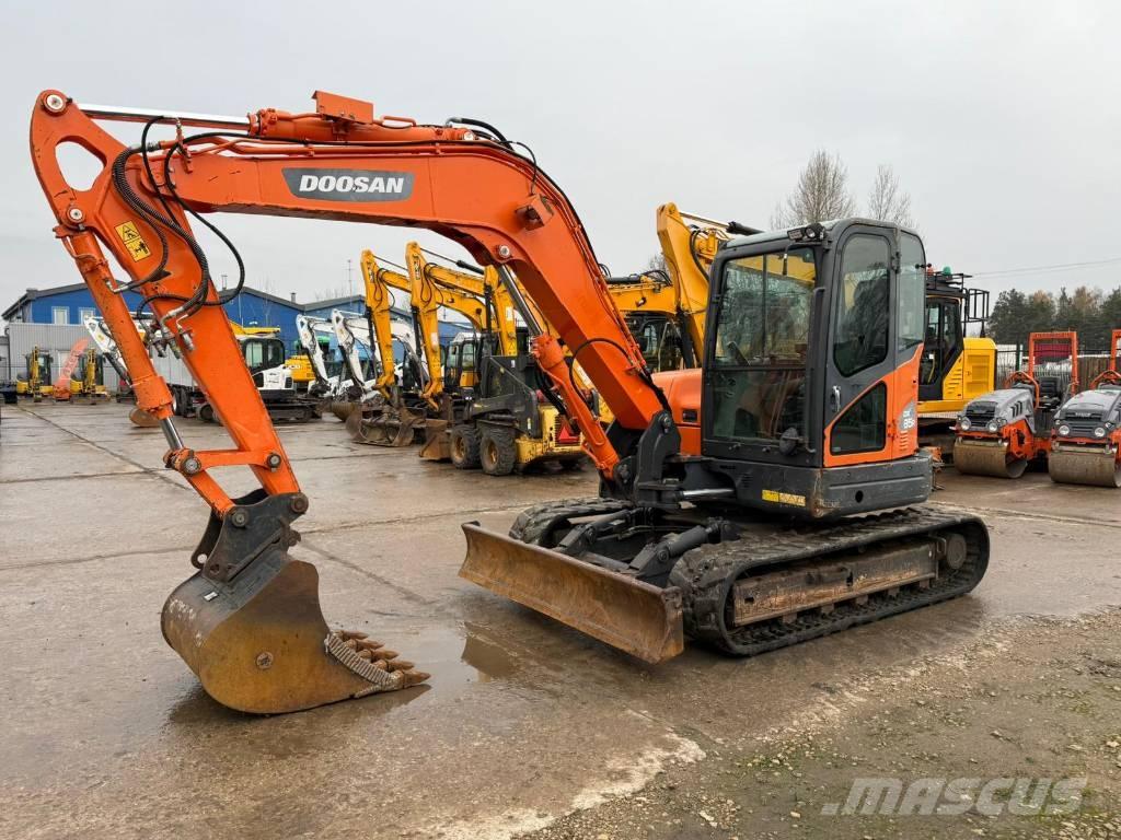 Doosan DX 85 R حفارات وسط 7 طن - 12 طن