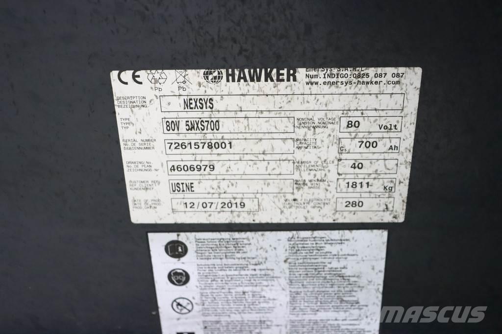 Hyster J2.5XN شاحنات ذات رافعات شوكية تعمل بالكهرباء
