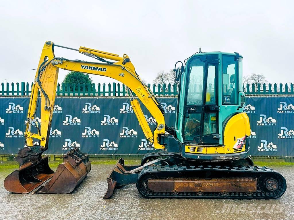 Yanmar Vio 50 U حفارات صغيرة أقل من 7 طن (حفارات صغيرة)