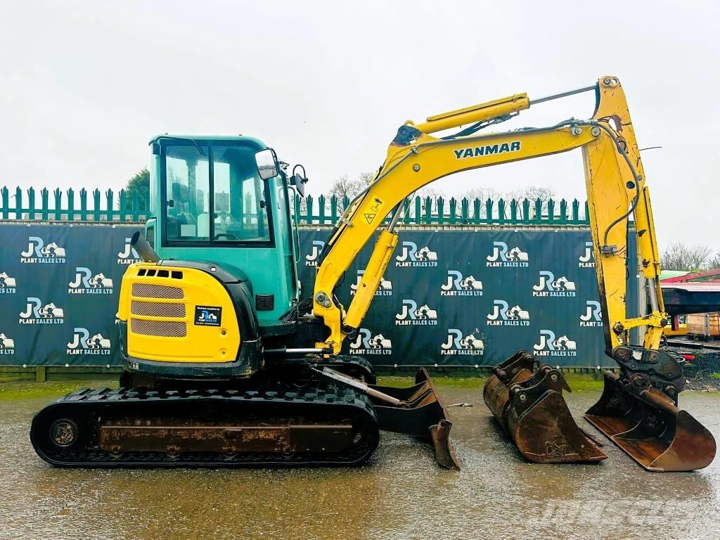 Yanmar Vio 50 U حفارات صغيرة أقل من 7 طن (حفارات صغيرة)