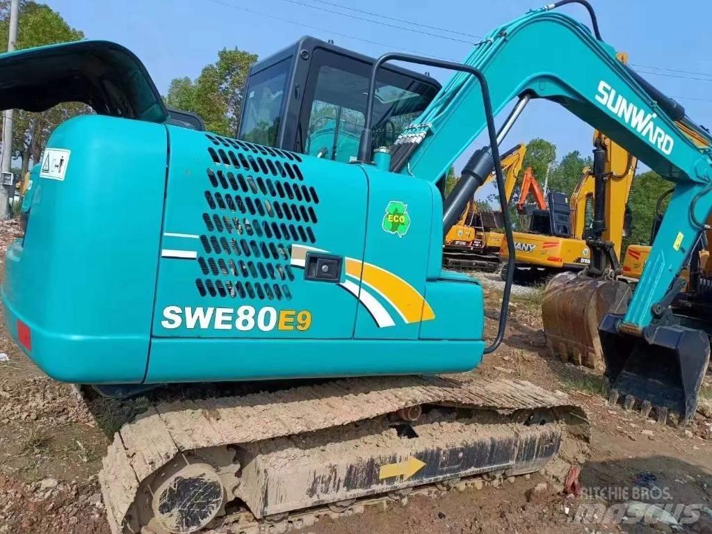 Sunward SWE 80 E حفارات زحافة