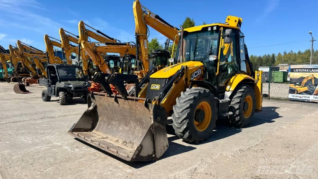 JCB 4 CX لوادر ذات جرافات عكسية