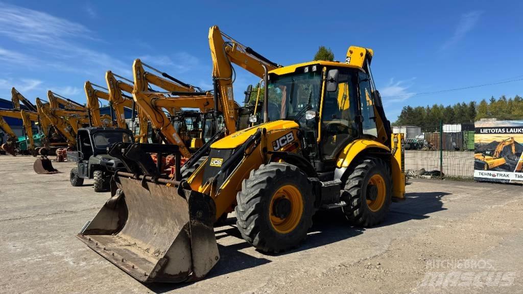 JCB 4 CX لوادر ذات جرافات عكسية