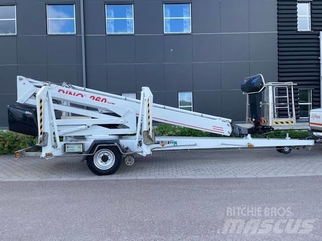 Dino 260 XTD Skylift المنصات الهوائية المثبتة على مقطورة
