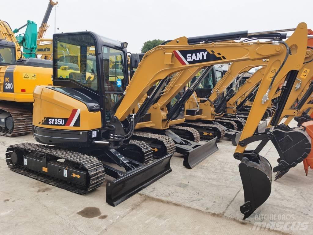 Sany SY 35 U حفارات صغيرة أقل من 7 طن (حفارات صغيرة)