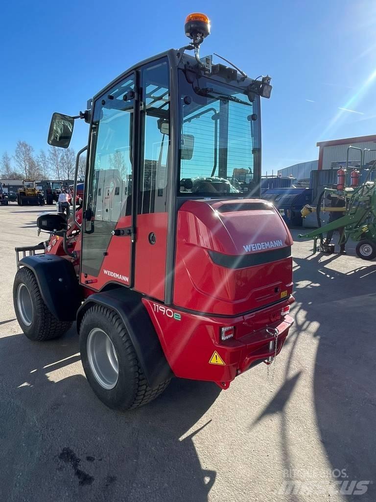 Weidemann 1190e CAB لوادر انزلاقية التوجيه