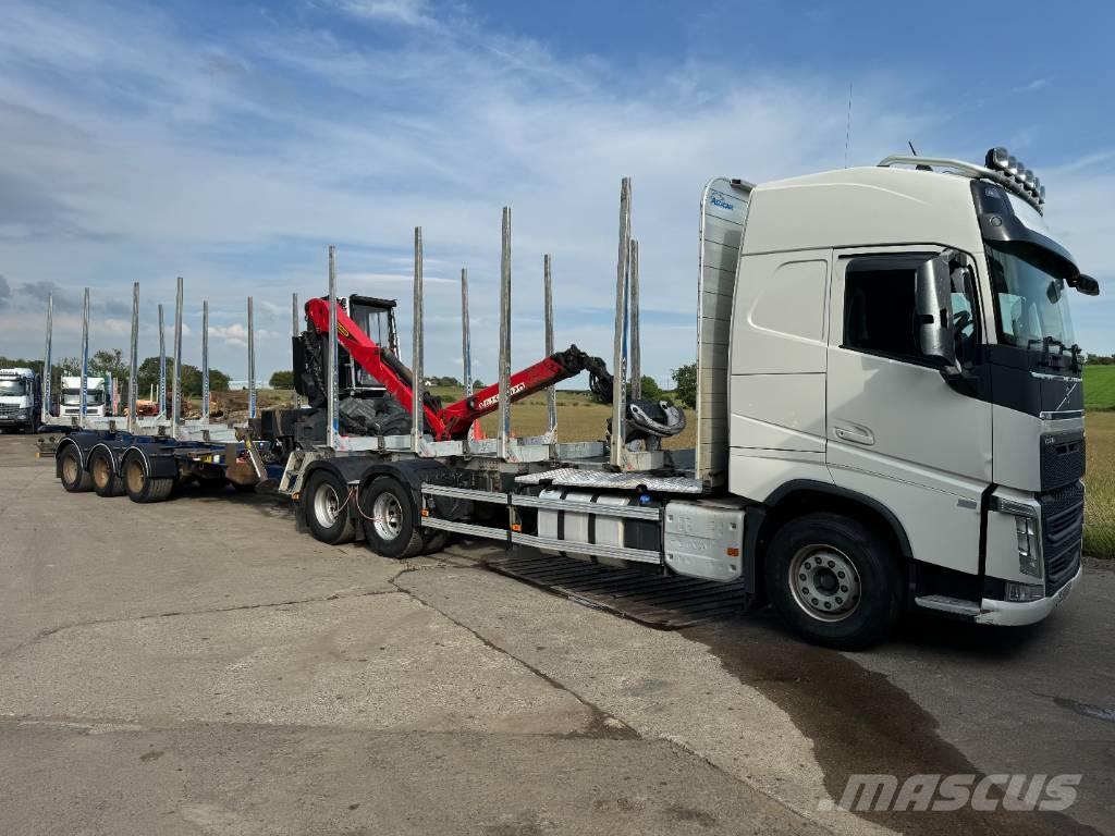 Volvo FH 540 Timber شاحنات أشجار