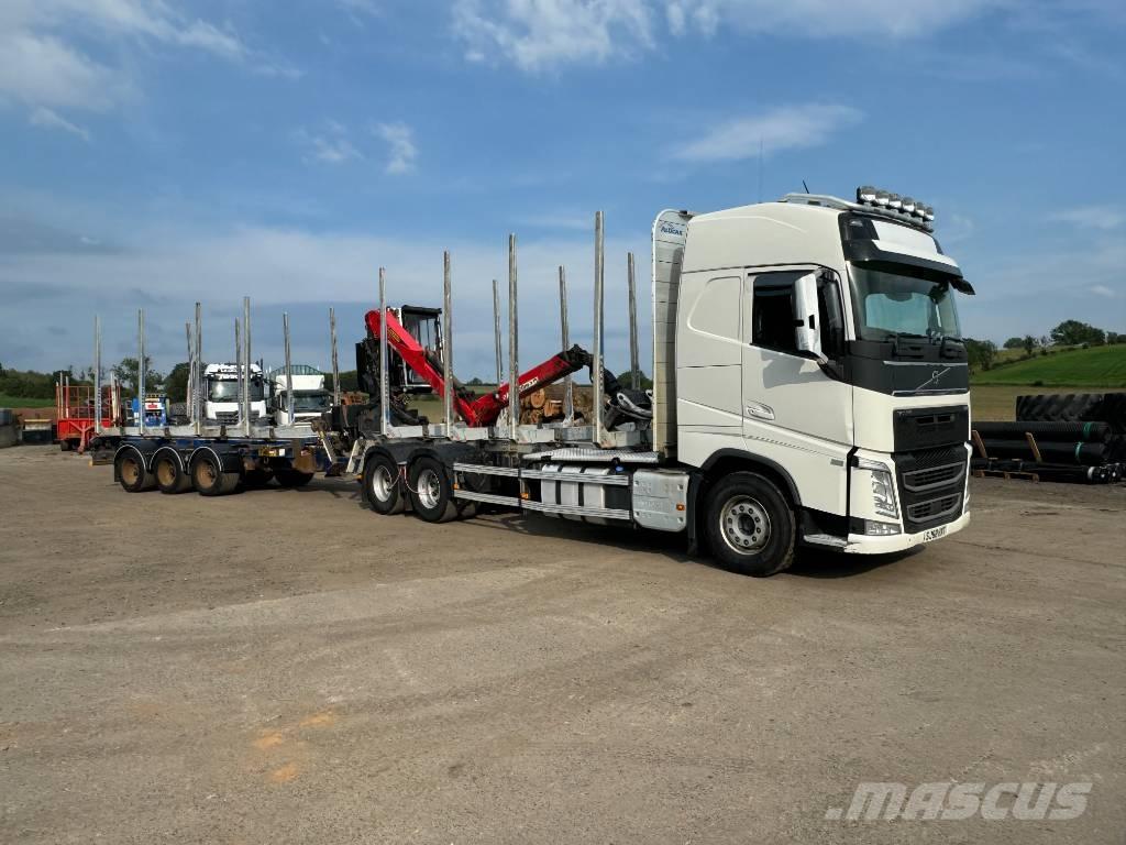 Volvo FH 540 Timber شاحنات أشجار