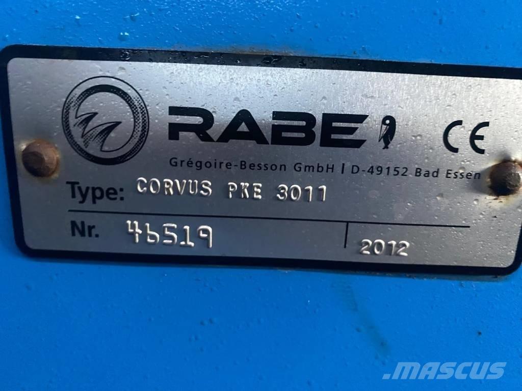 Rabe Corvus الكاسحات وقلابات التربة ذات المحركات