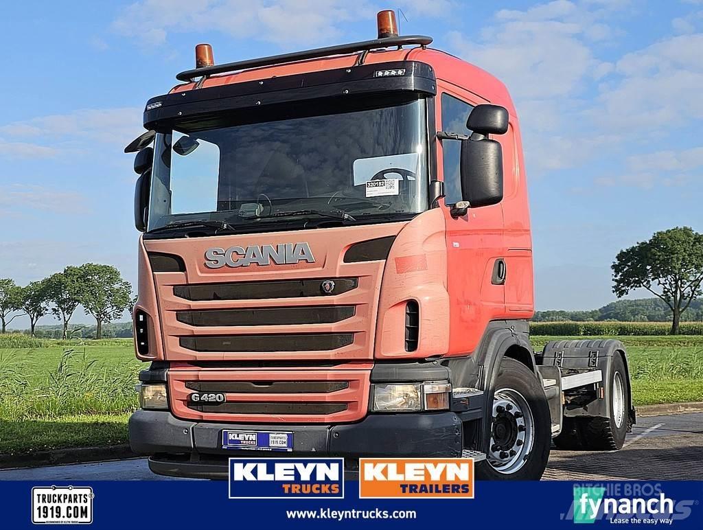 Scania G420 وحدات الجر