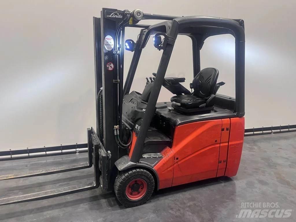 Linde E 16 H-01 شاحنات ذات رافعات شوكية تعمل بالكهرباء