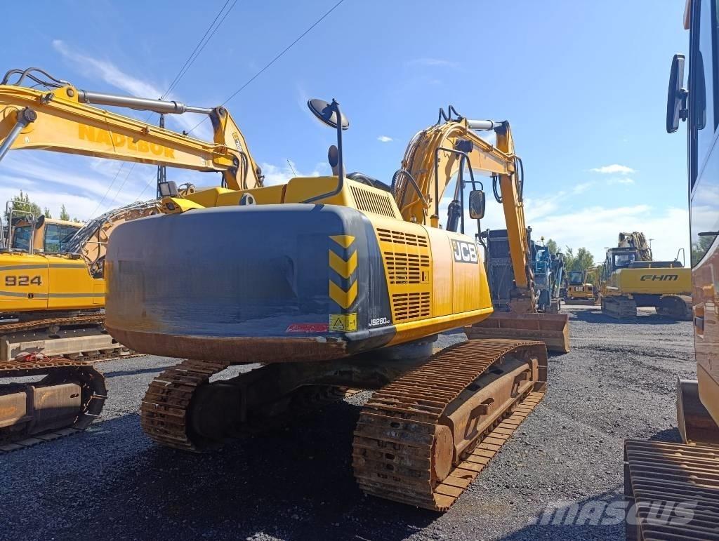 JCB JS 260 حفارات زحافة