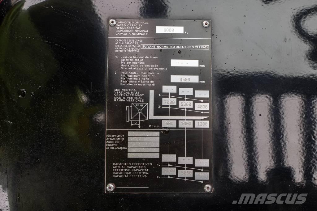 Manitou MI 80 شاحنات الديزل