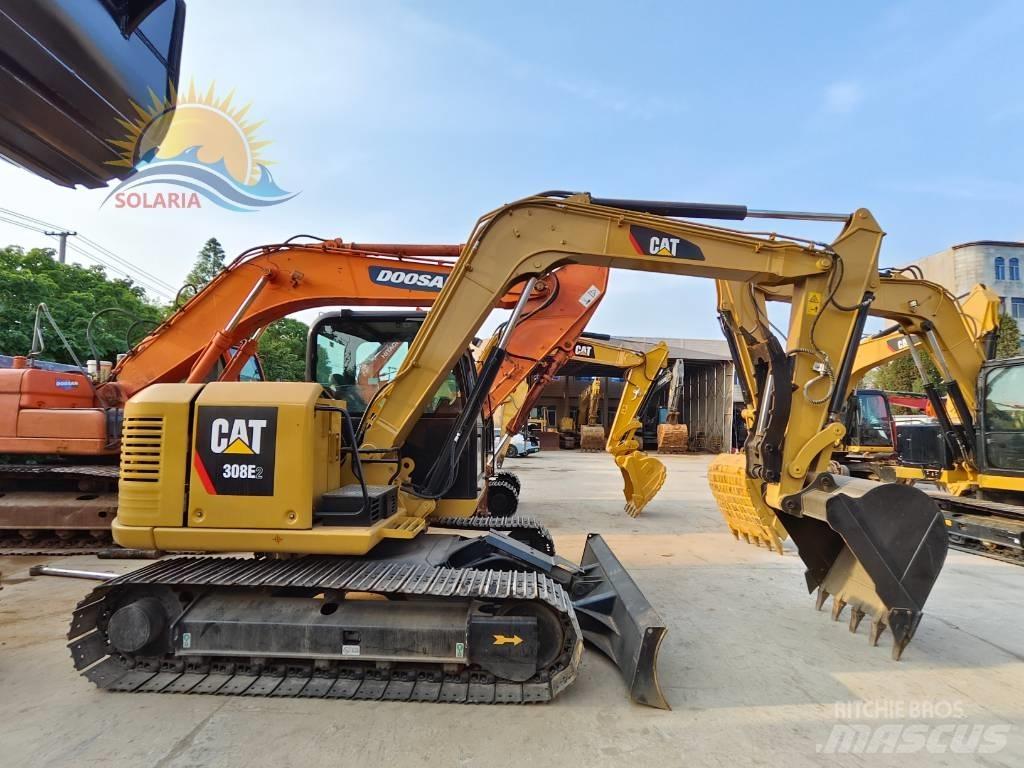 CAT 308 E 2 CR SB حفارات وسط 7 طن - 12 طن