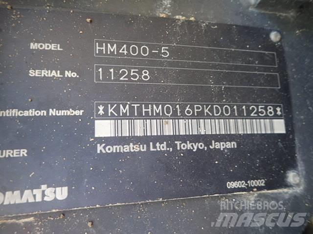 Komatsu HM 400-5 ساحبات مفصلية