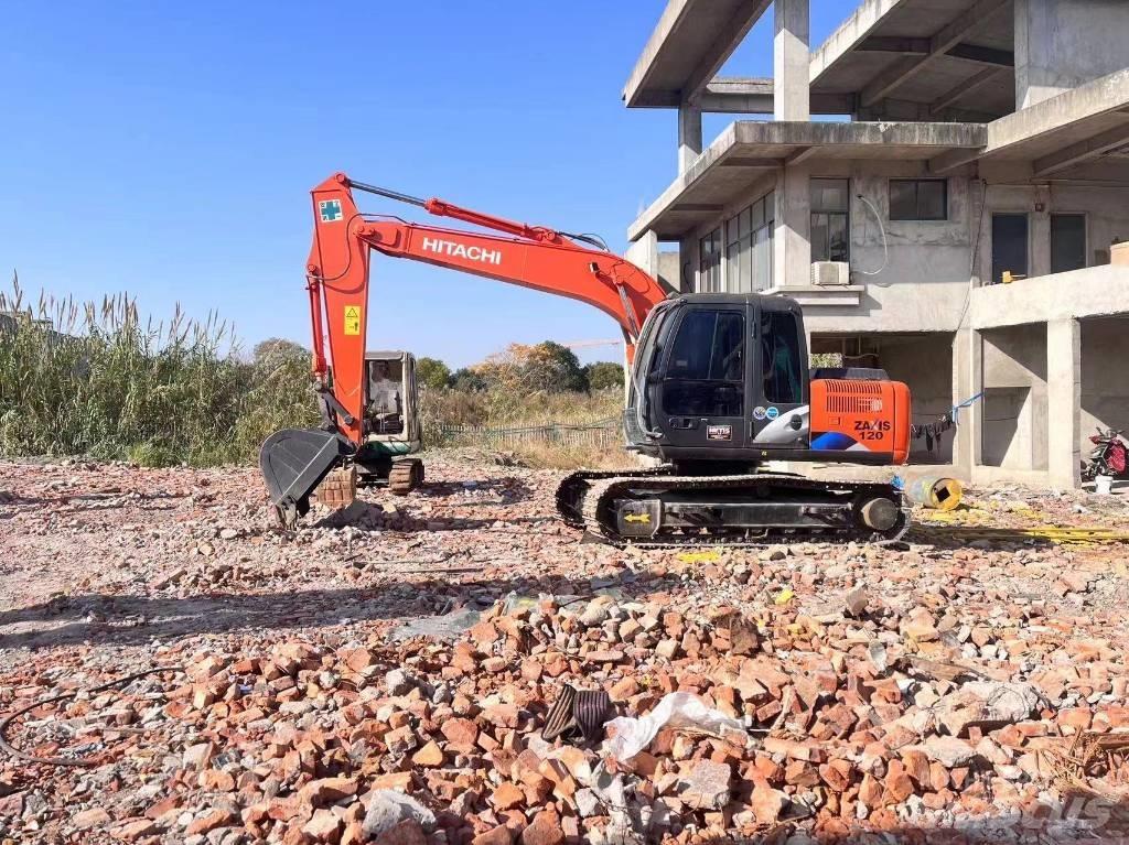 Hitachi zx120 حفارات زحافة