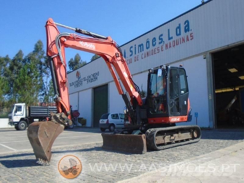 Kubota KX 080-4 حفارات وسط 7 طن - 12 طن