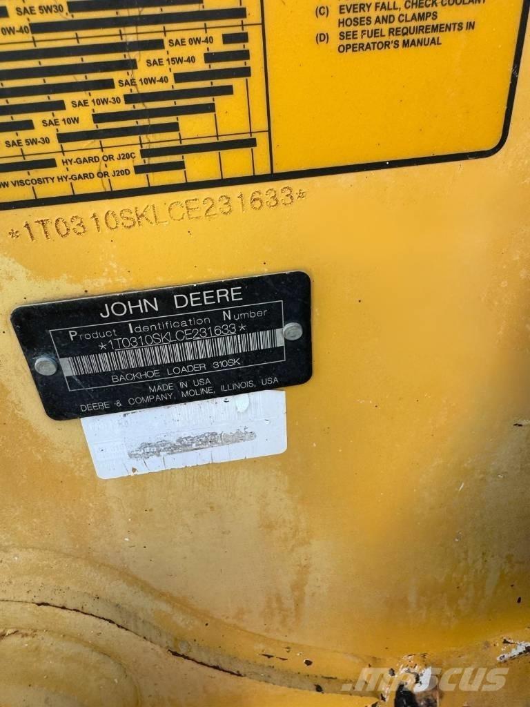 John Deere 310 SK لوادر ذات جرافات عكسية