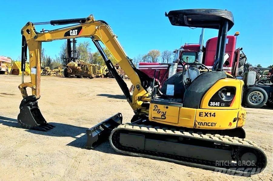 CAT 304 C CR حفارات صغيرة أقل من 7 طن (حفارات صغيرة)