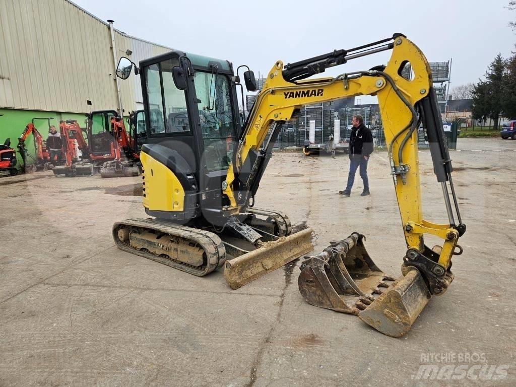 Yanmar Vio 26 حفارات صغيرة أقل من 7 طن (حفارات صغيرة)