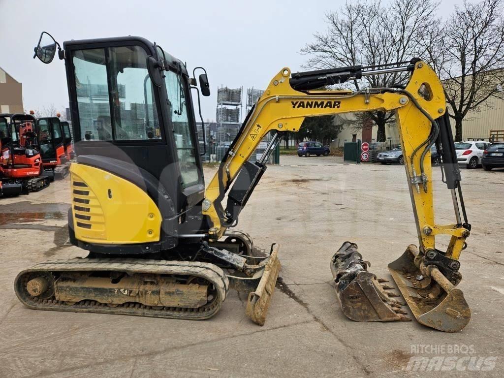 Yanmar Vio 26 حفارات صغيرة أقل من 7 طن (حفارات صغيرة)