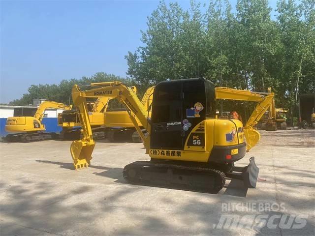 Komatsu PC 56 حفارات زحافة
