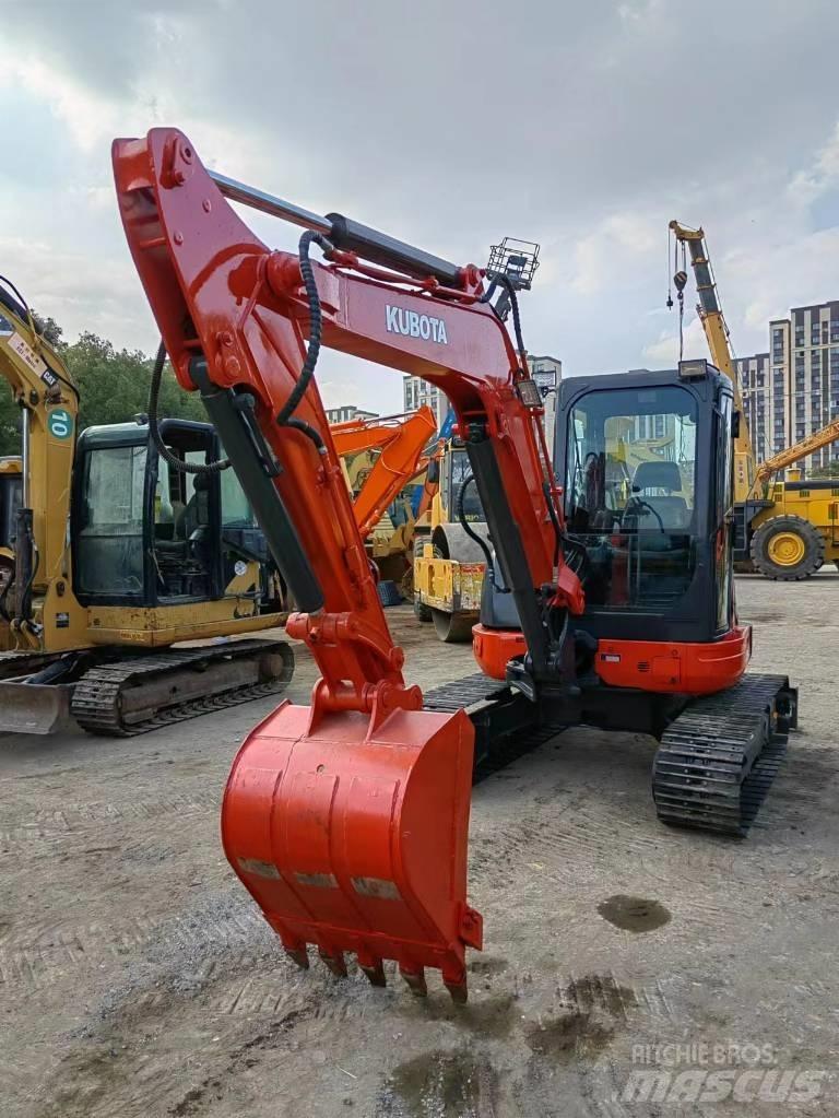 Kubota U 55-4 حفارات صغيرة أقل من 7 طن (حفارات صغيرة)