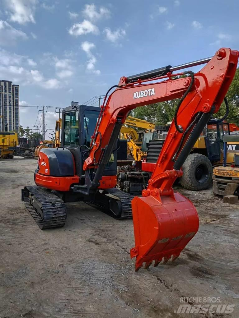 Kubota U 55-4 حفارات صغيرة أقل من 7 طن (حفارات صغيرة)