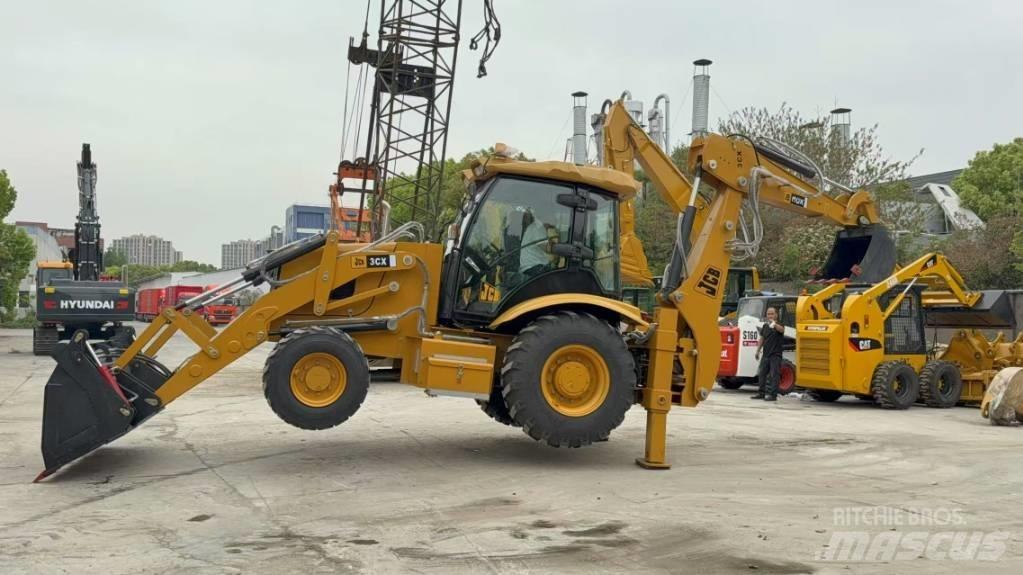 JCB 3 CX لوادر ذات جرافات عكسية