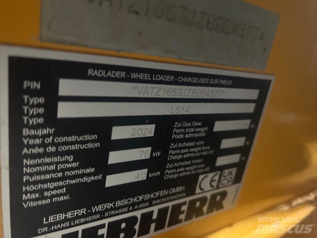 Liebherr L 514 لوادر بعجل