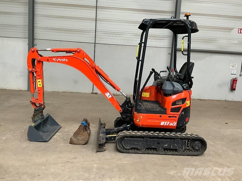 Kubota U 17-3 A حفارات صغيرة أقل من 7 طن (حفارات صغيرة)