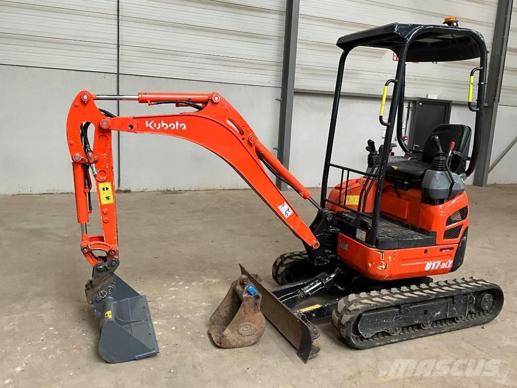 Kubota U 17-3 A حفارات صغيرة أقل من 7 طن (حفارات صغيرة)