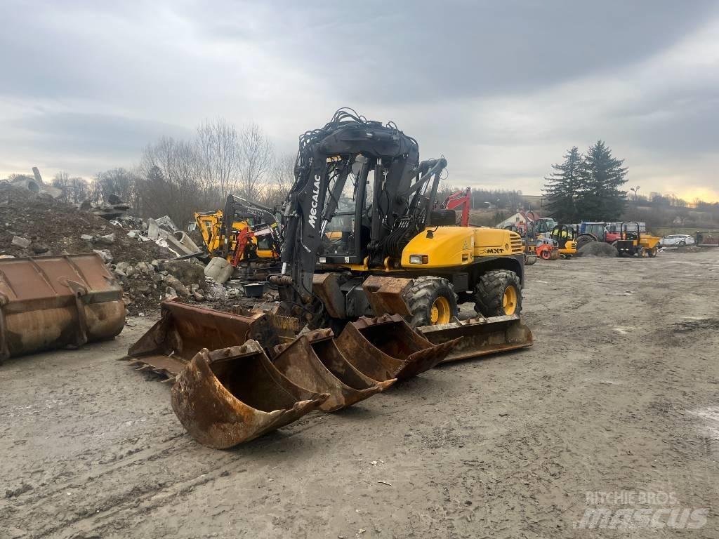 Mecalac 12 M XT حفارات بعجل
