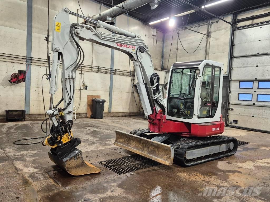 Takeuchi TB 153 FR حفارات صغيرة أقل من 7 طن (حفارات صغيرة)