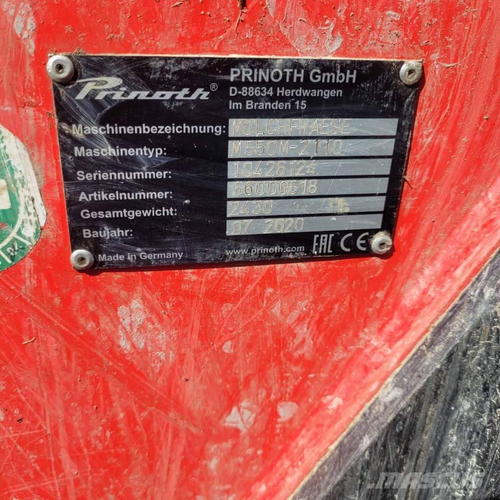 Prinoth Raptor 300r ماكينات تقطيع أخشاب الحراجة