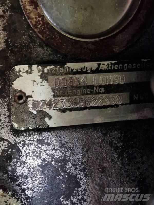 MAN D0834 LOH60 محركات