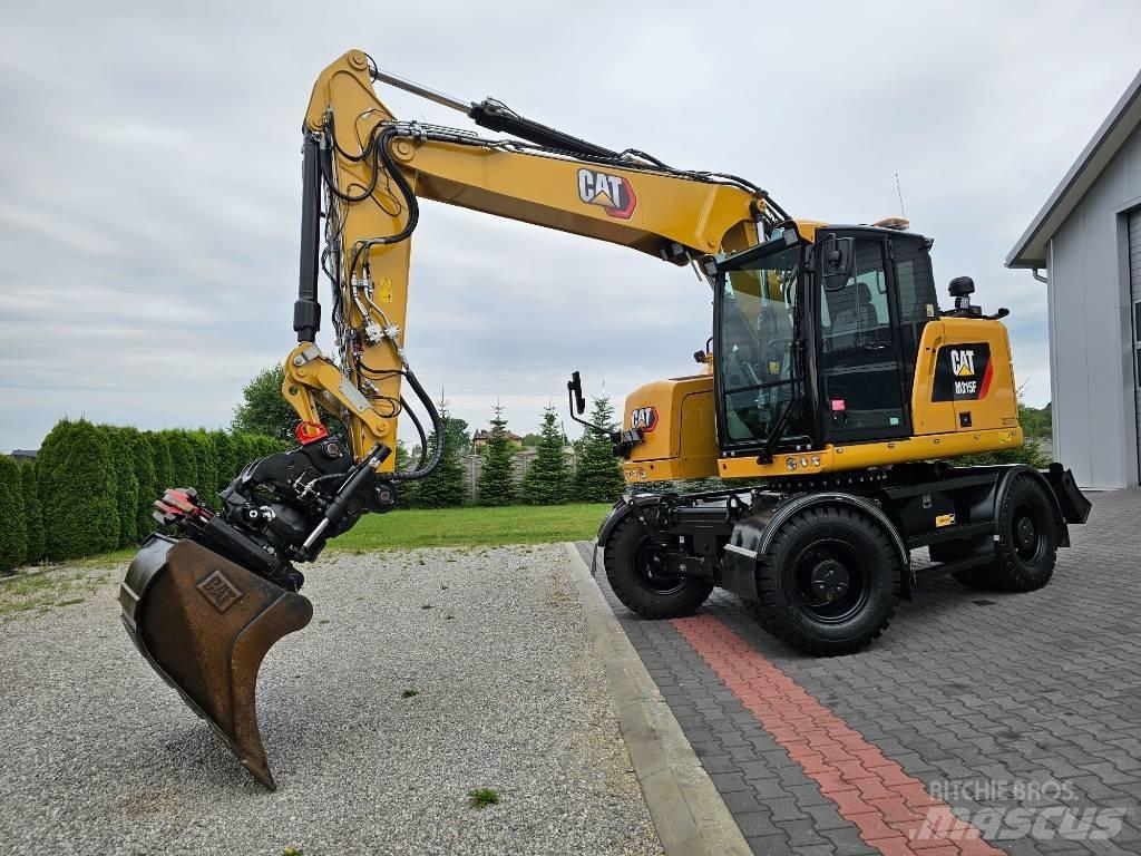 CAT M 315 F حفارات بعجل