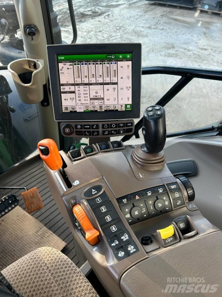 John Deere 6130 R الجرارات