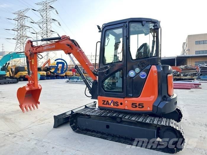 Hitachi ZX 55 حفارات صغيرة أقل من 7 طن (حفارات صغيرة)