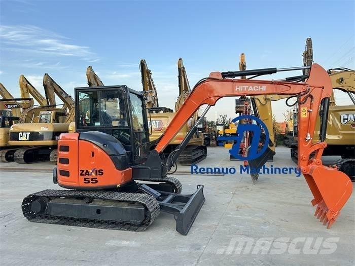 Hitachi ZX 55 حفارات صغيرة أقل من 7 طن (حفارات صغيرة)