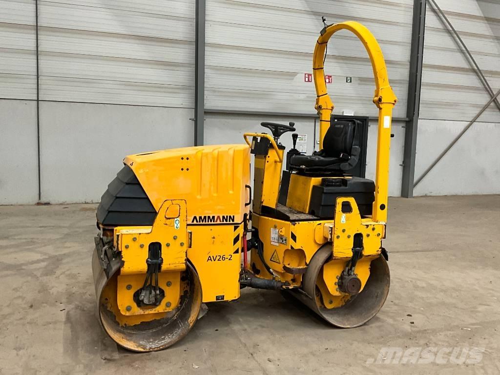 Ammann AV 26-2 مداحل ثنائية الاسطوانة