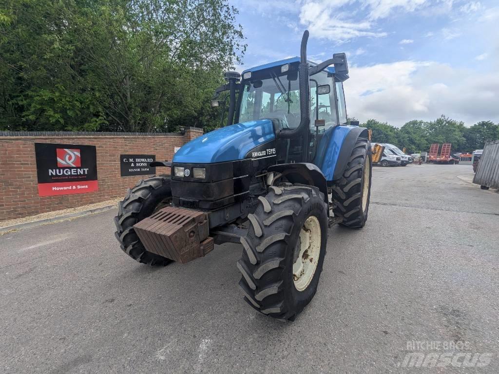 New Holland TS 115 الجرارات