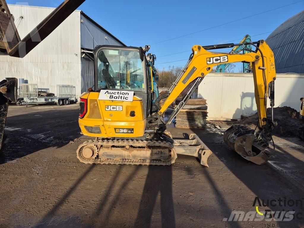 JCB 36C-1 حفارات صغيرة أقل من 7 طن (حفارات صغيرة)