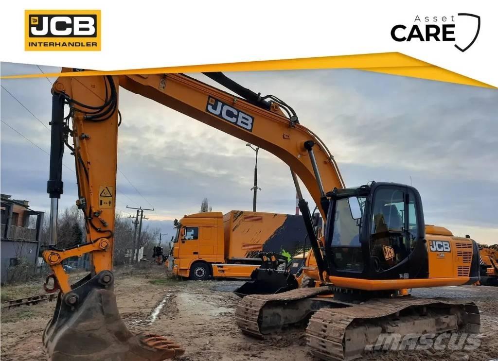 JCB JS 220 حفارات زحافة