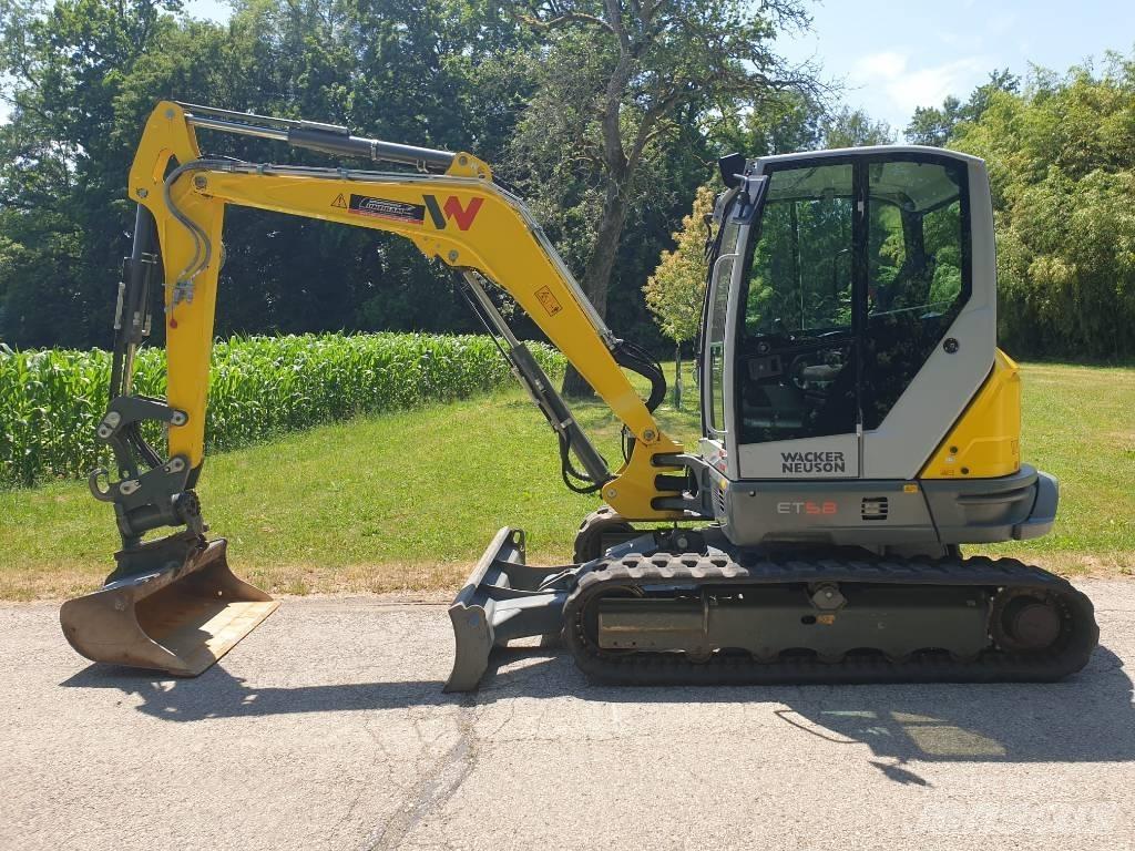 Wacker Neuson ET 58 حفارات صغيرة أقل من 7 طن (حفارات صغيرة)
