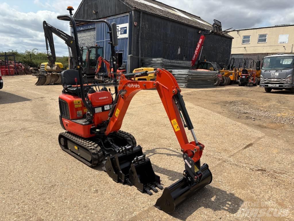 Kubota K 008-5 حفارات صغيرة أقل من 7 طن (حفارات صغيرة)