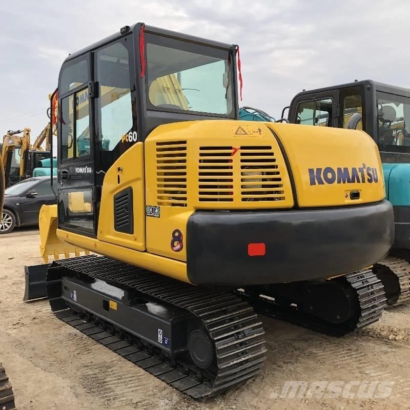 Komatsu PC 60 حفارات زحافة