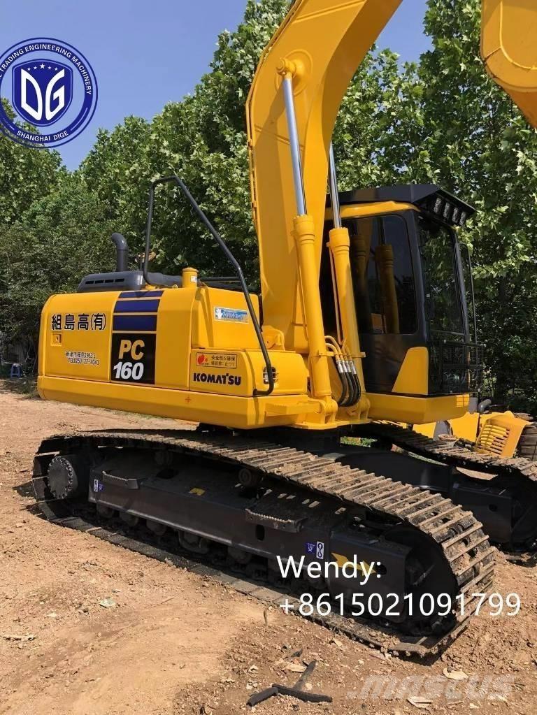 Komatsu PC 160 حفارات زحافة